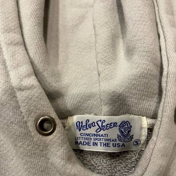 Velva Sheen Loopwheeler Hoodie (Made in The USA) Small - Picture 2 of 5